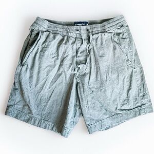 Abercrombie & Fitch Men’s Medium Green Casual Stretch Shorts